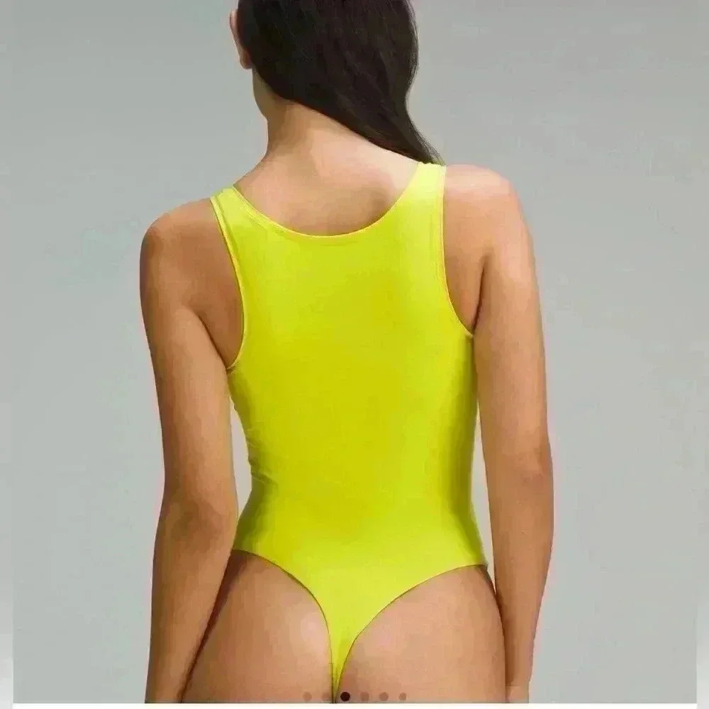 NWT LULULEMON Wundermost Ultra-Soft Nulu Square-Neck Sleeveless Bodysuit